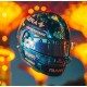 Casque Helmet 1/5 George Russell Mercedes F1 Singapour 2025 Spark 5HF223