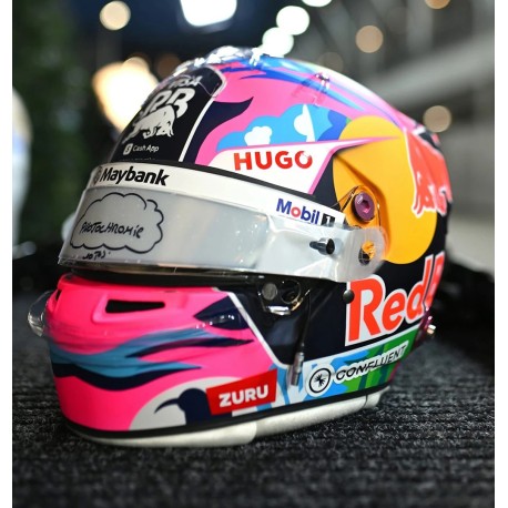 Casque Helmet 1/5 Liam Lawson Visa Cash F1 Singapour 2025 Spark 5HF225