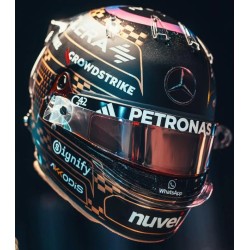 Casque Helmet 1/5 George Russell Mercedes F1 Las Vegas 2025 Spark 5HF236