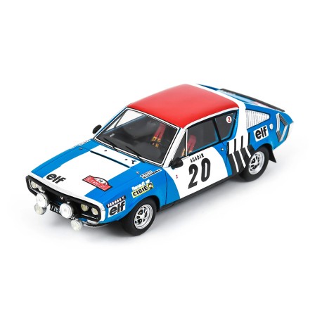 Renault 17 20 5th Rallye Monte Carlo 1975 J.-F. Piot - J. De Alexandris Spark S6193