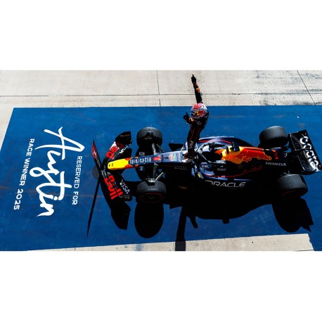 Red Bull RB21 1 Max Verstappen F1 Winner USA Austin 2025 Minichamps 417251901