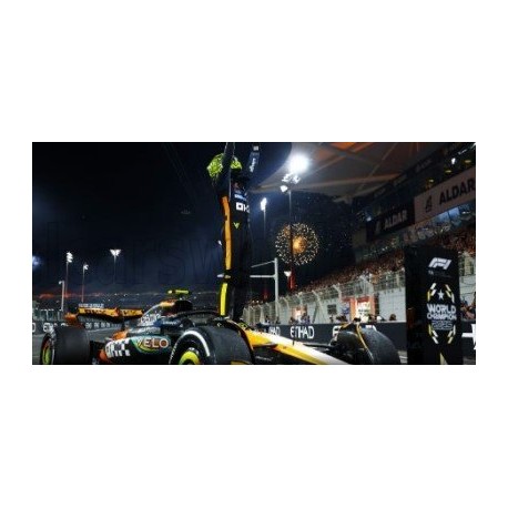 McLaren Mercedes MCL39 4 Lando Norris F1 World Champion Abu Dhabi 2025 Minichamps 537259504
