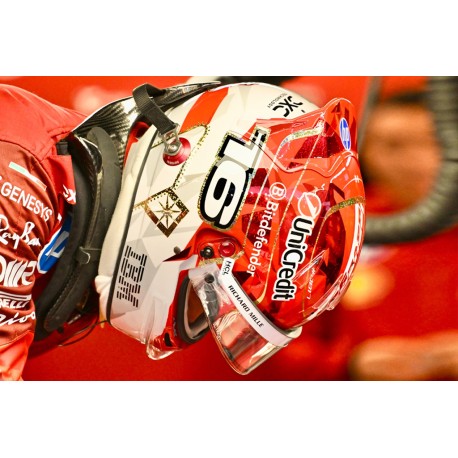 Casque Helmet 1/5 Charles Leclerc Ferrari F1 Las Vegas 2025 Looksmart LSHEL026