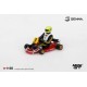 Kart Formule K 9 Ayrton Senna Championnat du Monde de Karting 1981 Truescale MGT01155L