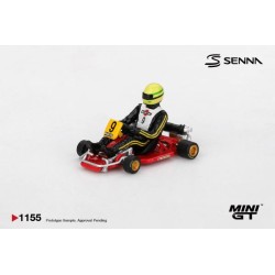 Kart Formule K 9 Ayrton Senna Championnat du Monde de Karting 1981 Truescale MGT01155L