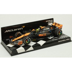 McLaren Mercedes MCL60 4 Lando Norris F1 2ème Japon 2023 Minichamps 537236004