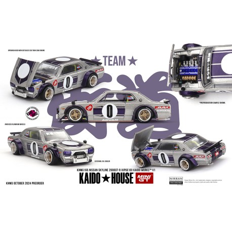 Nissan Skyline GT-R KPGC10 1969 Kaido Works V1 Truescale KHMG165 