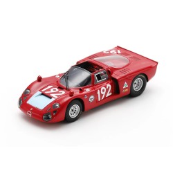 Alfa Romeo T33-2 192 3rd Targa Florio 1968 L. Bianchi - M. Casoni Spark SI034