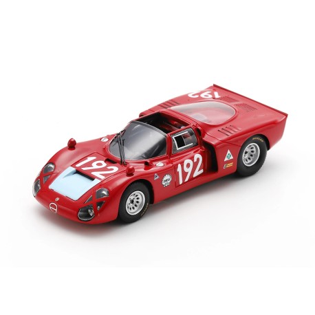 Alfa Romeo T33-2 192 3rd Targa Florio 1968 L. Bianchi - M. Casoni Spark SI034