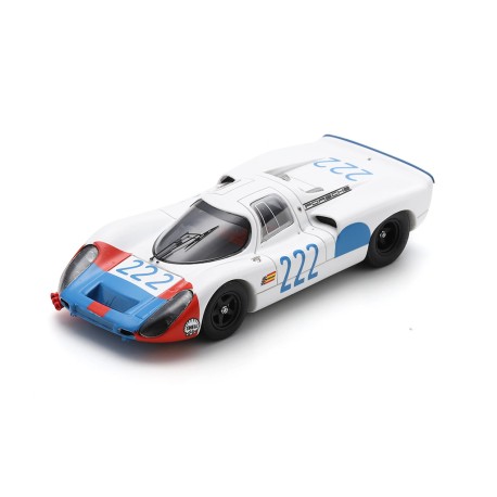 Porsche 907 222 4th Targa Florio 1968 H. Herrmann - J. Neerpasch Spark SI038