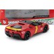 Ferrari SF90 Assetto Fiorano Le Mans n50 2024 Red Yellow Black BBurago 18-16021