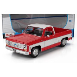 Chevrolet C-10 Pick-Up Cheyenne Super 1974 Red White Maisto 31467R