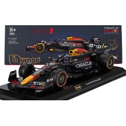 Red Bull RB20 with showcase 1 Max Verstappen F1 2024 Bburago BU28056-V