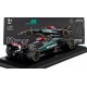 Mercedes W15 EQ Performance with showcase 44 Lewis Hamilton F1 2024 Bburago BU28063-H