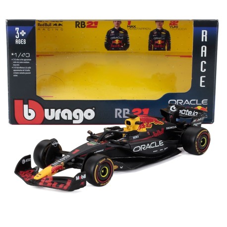 Red Bull RB21 1 Max Verstappen F1 2025 Bburago BU38233-V