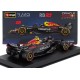 Red Bull RB21 with driver and showcase 22 Yuki Tsunoda F1 2025 Bburago BU38234-T