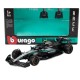 Mercedes AMG W16 12 Andrea Kimi Antonelli F1 2025 Bburago BU38237-A