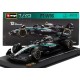 Mercedes AMG W16 with driver and showcase 12 Andrea Kimi Antonelli F1 2025 Bburago BU38238-A
