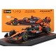 McLaren Mercedes MCL39 with driver and showcase 81 Oscar Piastri F1 2025 Bburago BU38249-P