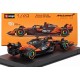 McLaren Mercedes MCL39 with driver and showcase 81 Oscar Piastri F1 2025 Bburago BU38249-P