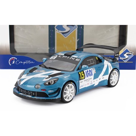 Renault Alpine A110 RGT 15 Rallye Mont Blanc 2024 Raphael Astier - Denis Giraudet Solido S1801631