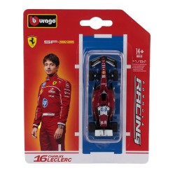 Ferrari SF-25 16 Charles Leclerc F1 2025 Bburago BU56801-L