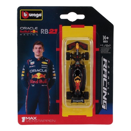 Red Bull RB21 1 Max Verstappen F1 2025 Bburago BU58003V