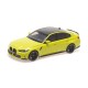 BMW M3 2024 Yellow Minichamps 110020222