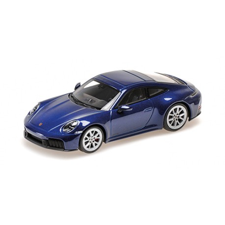 Porsche 911 992.2 Carrera GTS 2024 Blue Metallic Minichamps 410064121