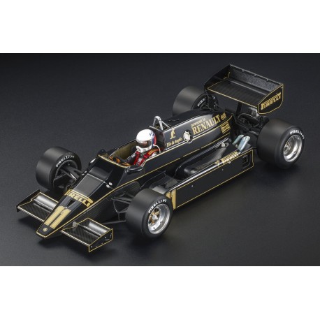 Lotus 93T Renault with driver 11 Elio De Angelis F1 Monaco 1983 GP Replicas GP141AWD