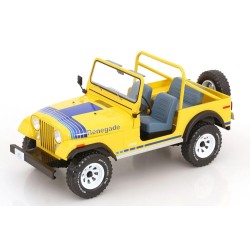 Jeep CJ-7 Renegade 1980 Light Yellow Decor MCG MCG18552