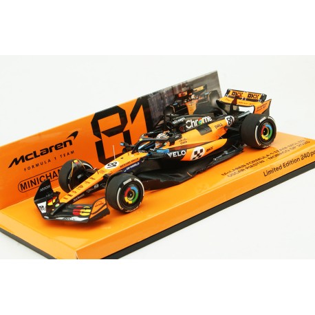 McLaren Mercedes MCL39 81 Oscar Piastri F1 Monaco 2025 Minichamps 537255081