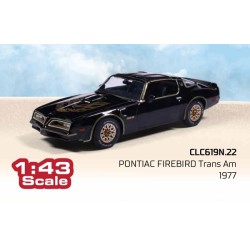 Pontiac Firebird Trans Am 1977 Black IXO CLC619N