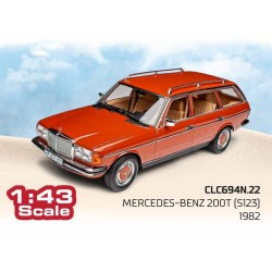 Mercedes Benz 200T S123 1982 Orange IXO CLC694N