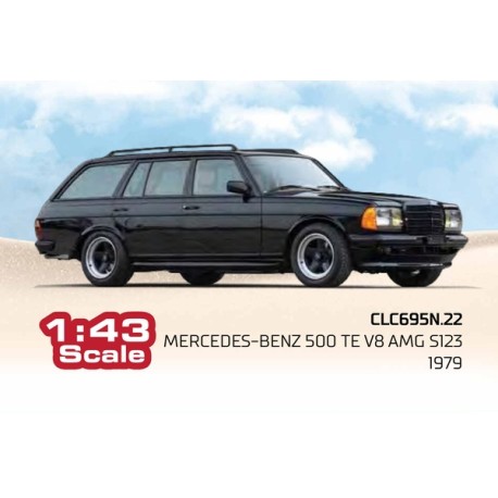 Mercedes Benz 500 TE V8 AMG S123 1979 Black IXO CLC695N