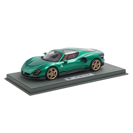 Alfa Romeo 33 Stradale Verde Montreal BBR BBRP18264D-VET