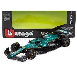 Aston Martin Mercedes AMR25 14 Fernando Alonso F1 2025 Bburago BU38250-A