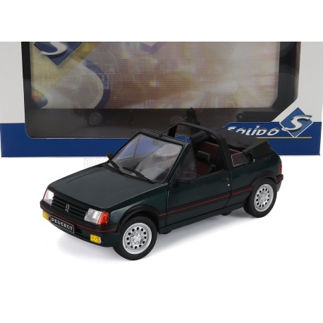 Peugeot 205 Cti MKI GTI 1.6 Cabriolet 1986 Green Met Solido S1806204