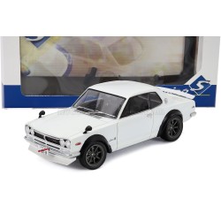 Nissan&nbsp;Skyline&nbsp;C10&nbsp;Hakosuka&nbsp;Works 1970 Pearl&nbsp;White Solido S1813001