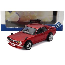 Nissan&nbsp;Skyline&nbsp;C10&nbsp;Hakosuka&nbsp;Works 1970 Red&nbsp;Met Solido S1813002