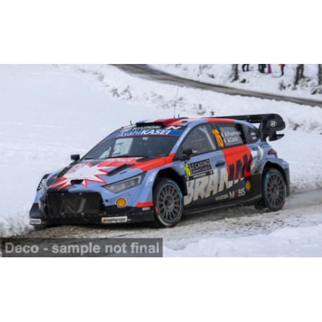 Hyundai i20 N Rally1 16 Rallye Monte Carlo 2026 A. Fourmaux - A. Coria IXO RAM1026B