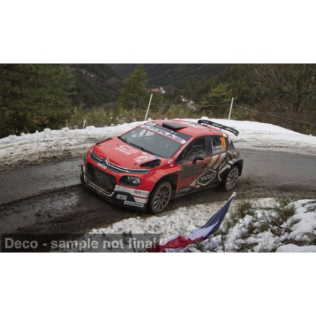 Citroen C3 Rally2 20 Winner Rallye Monte Carlo 2026 L. Rossel - G. Mercoiret IXO RAM1030