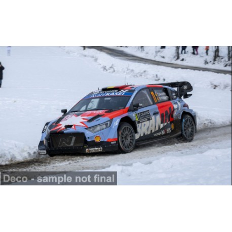 Hyundai i20 N Rally1 11 Rallye Monte Carlo 2026 T. Neuville - M. Wydaeghe IXO 18RMC270B