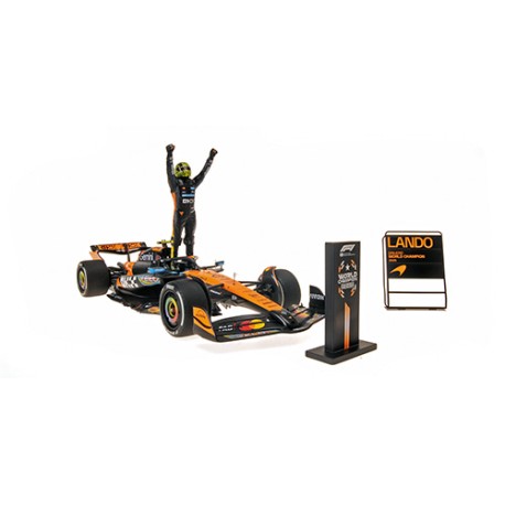 McLaren Mercedes MCL39 4 Lando Norris F1 World Champion Abu Dhabi 2025 Minichamps 537254104
