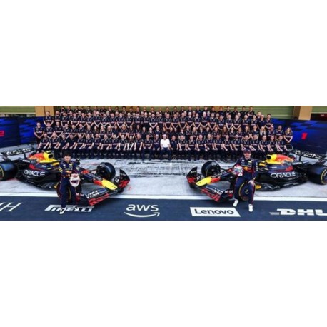 Red Bull RB21 Verstappen Tsunoda F1 Abu Dhabi 2025 Spark 64S098