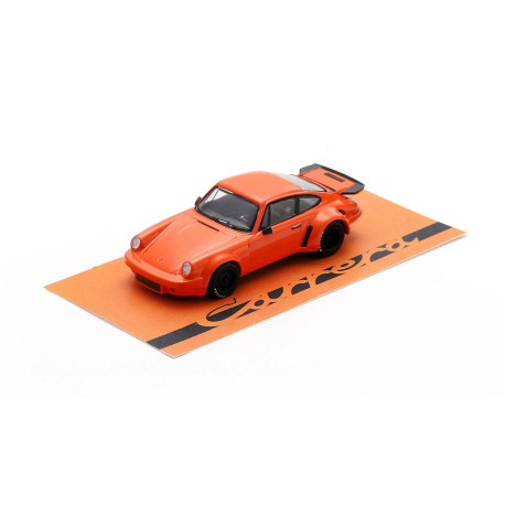 Porsche 911 3.0 RSR 1974 Orange Noir Spark 64SP007D