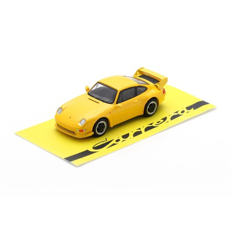 Porsche 911 993 RS Clubsport 1995 Jaune Noir Spark 64SP007F