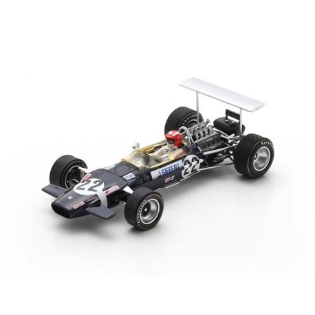 Lotus 49B 22 Jo Siffert F1 Winner Grande Bretagne 1968 Spark S6368