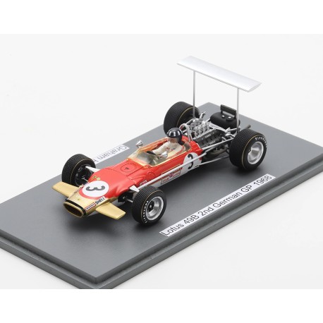 Lotus 49B 3 Graham Hill F1 2nd Allemagne 1968 Spark S6369