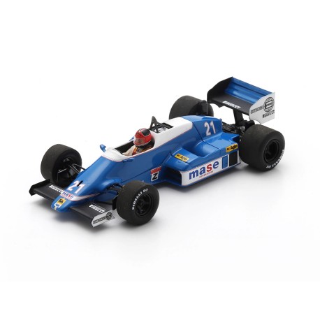 Osella FA1F 21 Piercarlo Ghinzani F1 Brésil 1986 Spark S7257